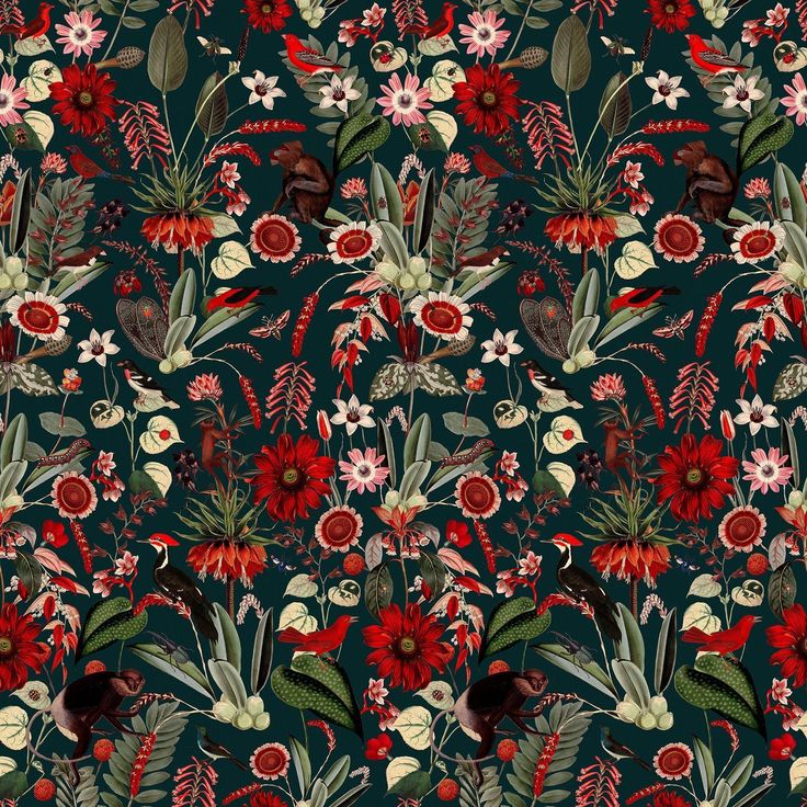Kuvatapetti Rebel Walls Eden Nightfall, non-woven, mittatilaus
