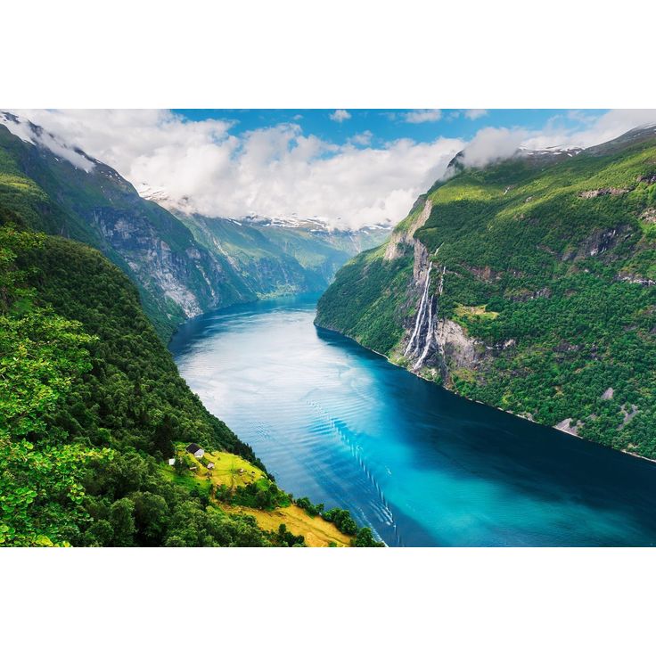Kuvatapetti Rebel Walls Fjord, metsä, non-woven, mittatilaus