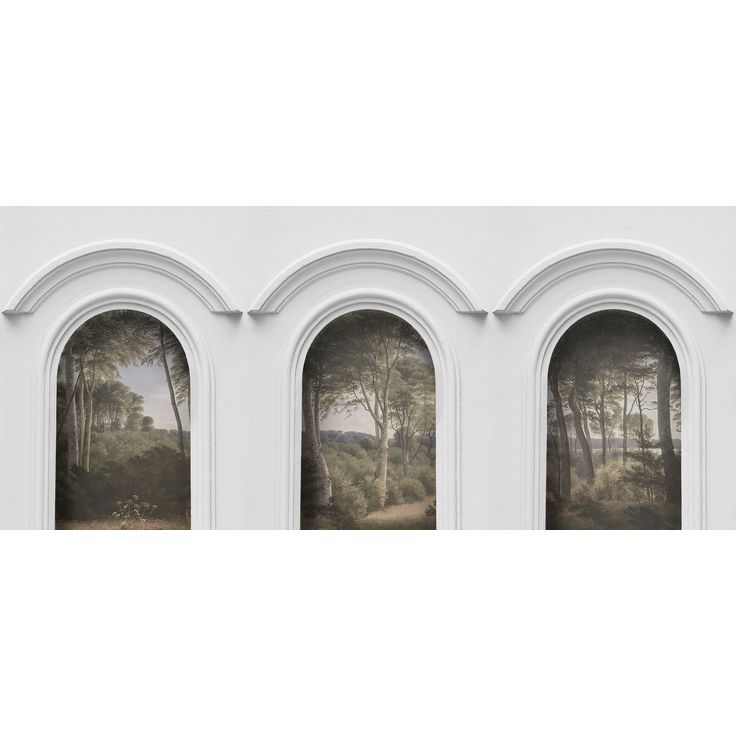Metsätapetti Rebel Walls Forest Vaults, non-woven, mittatilaus