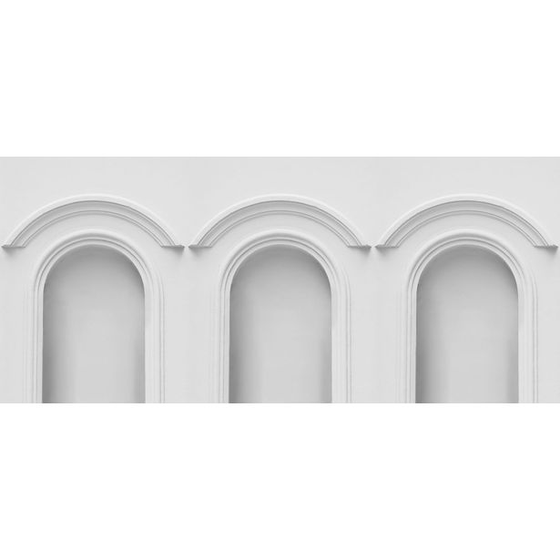 Kuvatapetti Rebel Walls Forest Vaults White, non-woven, mittatilaus