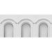 Mallipala Rebel Walls Forest Vaults White (REBR16302)