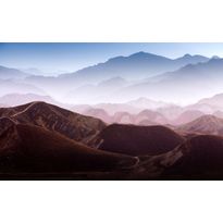 Maisematapetti Rebel Walls Gradient Mountains, non-woven, mittatilaus
