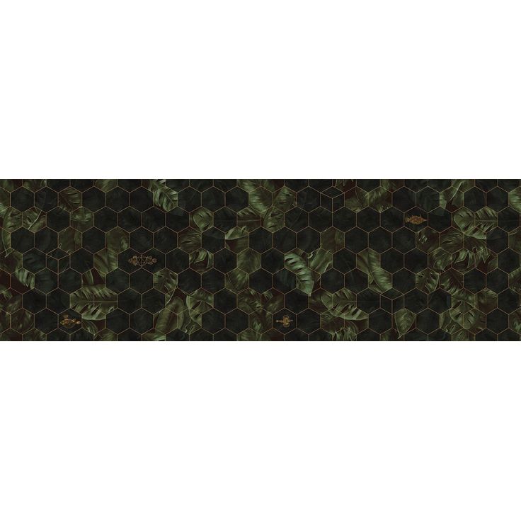 Kuvatapetti Rebel Walls Hexagon Leaves, non-woven, mittatilaus