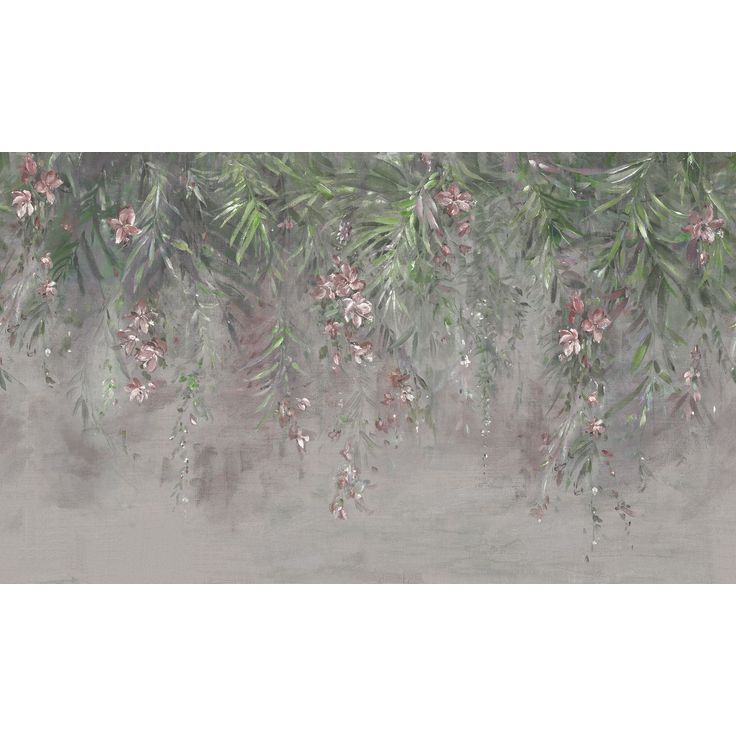 Kuvatapetti Rebel Walls Honolulu Green, non-woven, mittatilaus