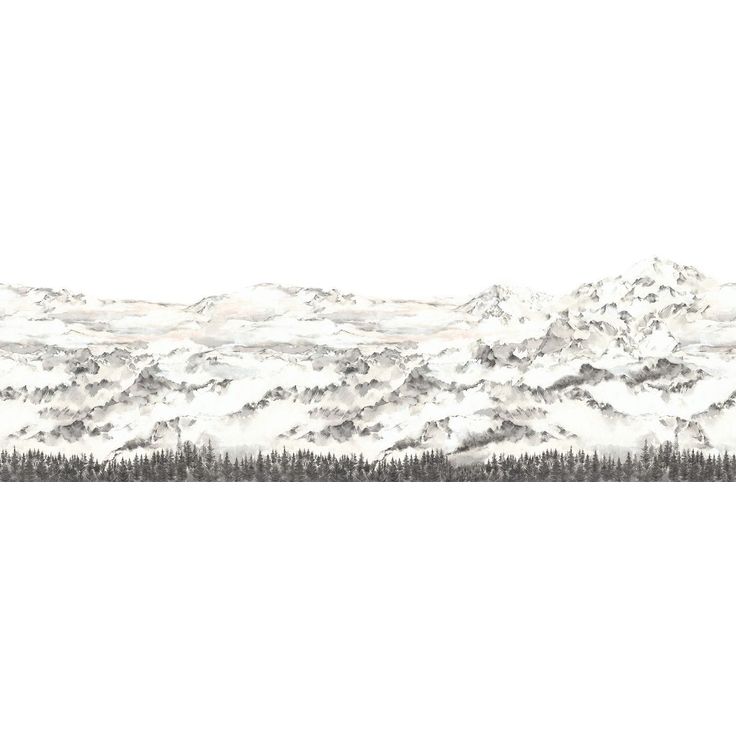 Metsätapetti Rebel Walls Hope Mountains, non-woven, mittatilaus