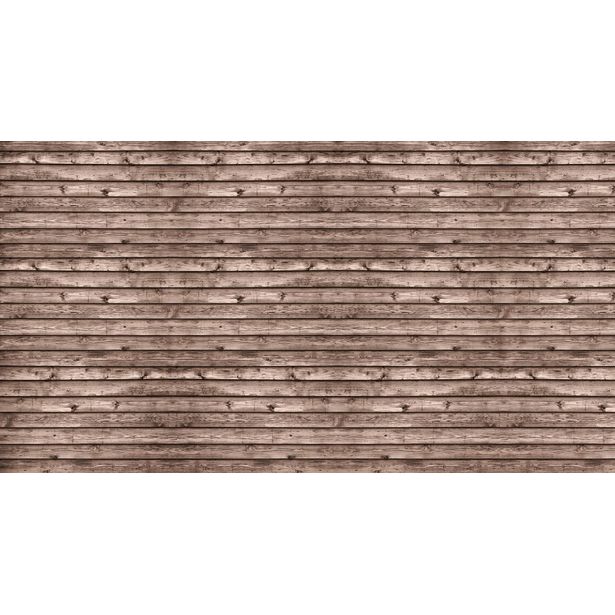 Kuvatapetti Rebel Walls Horizontal Boards Brown, non-woven, mittatilaus