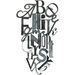 Mallipala Rebel Walls Ink Letters (REBR12491)