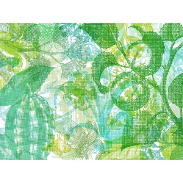 Kuvatapetti Rebel Walls Jelly Belly Plants Green, non-woven, mittatilaus