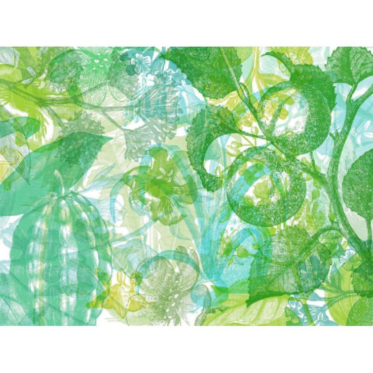 Kuvatapetti Rebel Walls Jelly Belly Plants Green, non-woven, mittatilaus