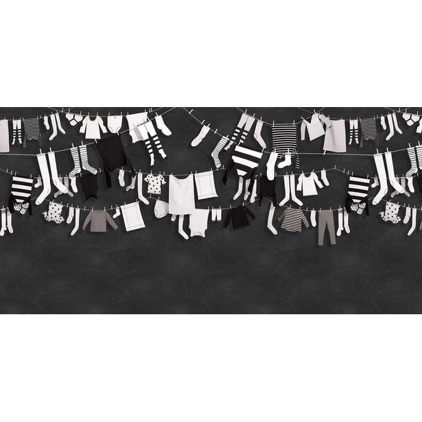Kuvatapetti Rebel Walls Laundry Day, non-woven, mittatilaus