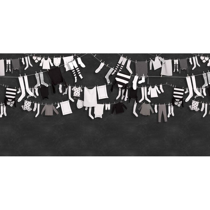 Lastenhuoneen tapetti Rebel Walls Laundry Day, non-woven, mittatilaus