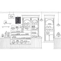 Kuvatapetti Rebel Walls Le Petit Patisserie, non-woven, mittatilaus