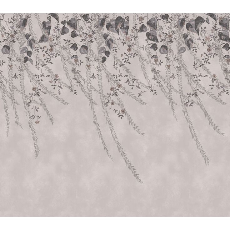 Kuvatapetti Rebel Walls Lush Foliage Rose Dust, non-woven, mittatilaus
