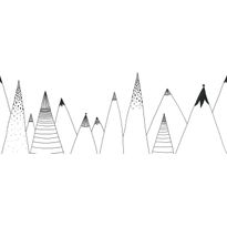 Kuvatapetti Rebel Walls Mountain Ridge, non-woven, mittatilaus