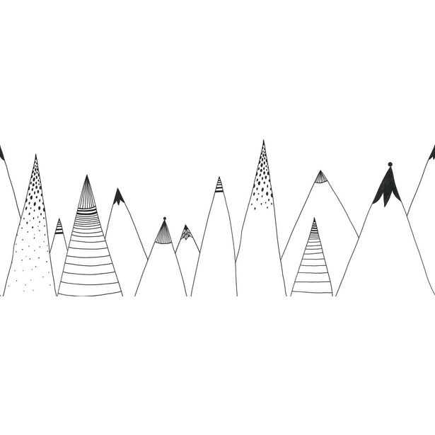 Kuvatapetti Rebel Walls Mountain Ridge, non-woven, mittatilaus