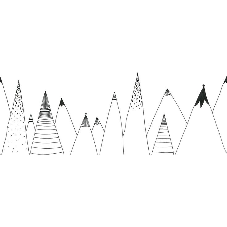 Kuvatapetti Rebel Walls Mountain Ridge, non-woven, mittatilaus