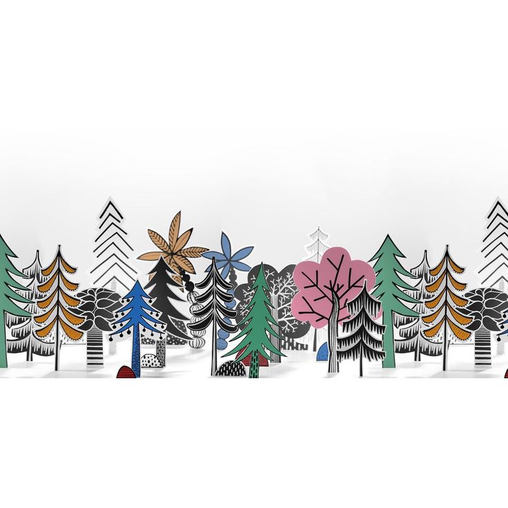 Lastenhuoneen tapetti Rebel Walls Nordic Valley Color, non-woven, mittatilaus