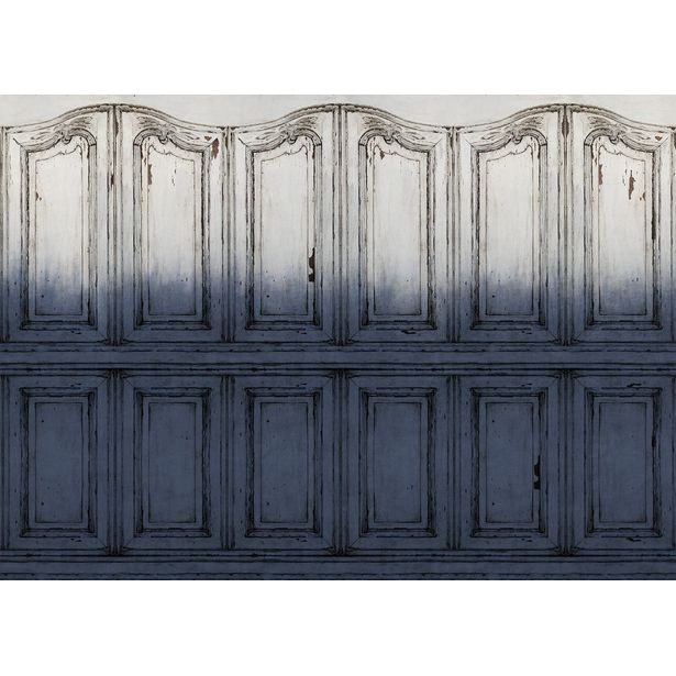Kuvatapetti Rebel Walls Parisian Panels Dip Dye Blue, non-woven, mittatilaus