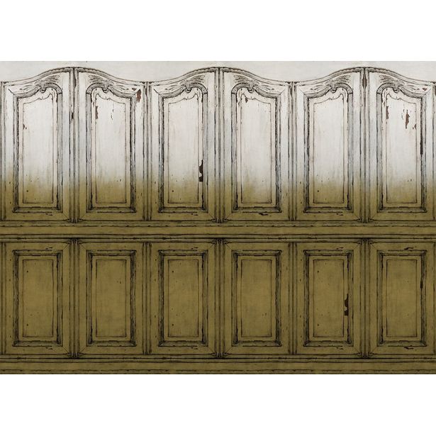 Kuvatapetti Rebel Walls Parisian Panels Dip Dye Yellow, non-woven, mittatilaus