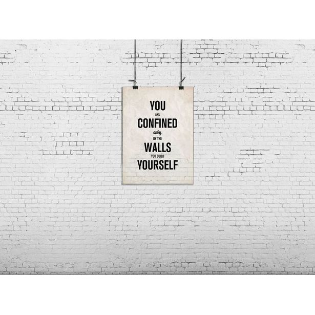 Kuvatapetti Rebel Walls Poster Brick Wall, non-woven, mittatilaus