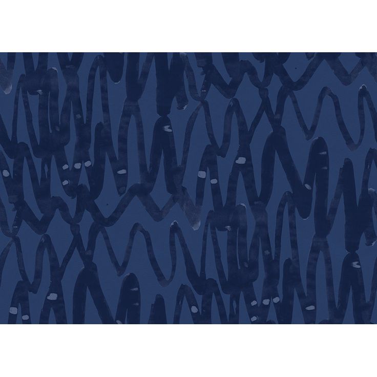 Kuvatapetti Rebel Walls Pulse of Passion Blue, non-woven, mittatilaus