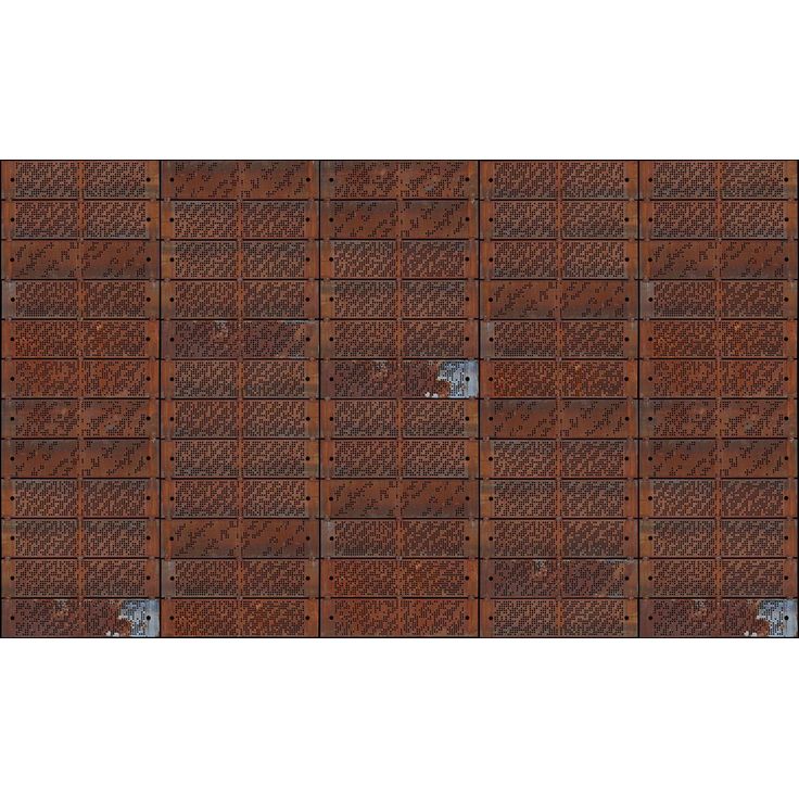 Kuvatapetti Rebel Walls Punch Cards, non-woven, mittatilaus