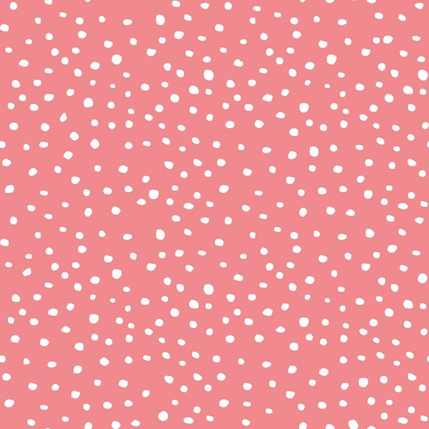 Kuvatapetti Rebel Walls Rebel Dot Peach, non-woven, mittatilaus