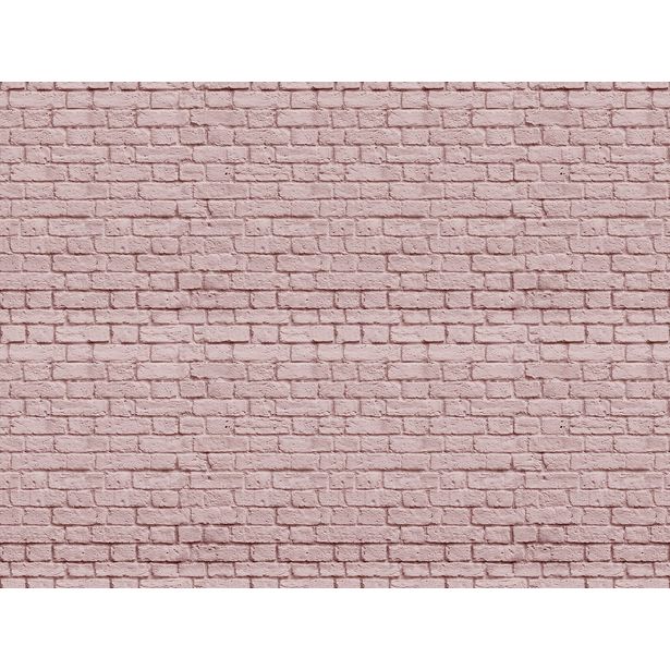Kuvatapetti Rebel Walls Soft Bricks, Pink, non-woven, mittatilaus