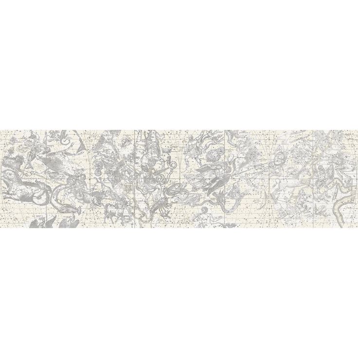 Kuvatapetti Rebel Walls Star Map White, non-woven, mittatilaus