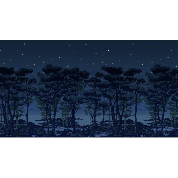 Kuvatapetti Rebel Walls The Enchanted Forest, non-woven, mittatilaus