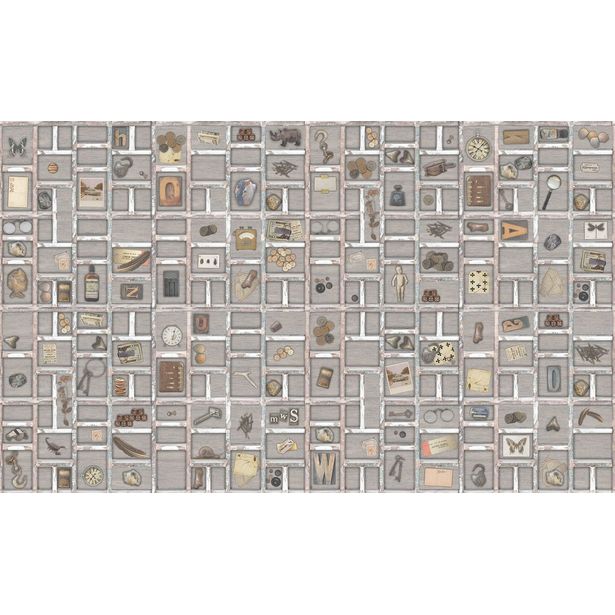 Kuvatapetti Rebel Walls The Memory Box, Light, non-woven, mittatilaus