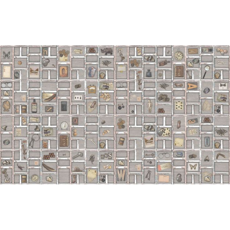Kuvatapetti Rebel Walls The Memory Box, Light, non-woven, mittatilaus