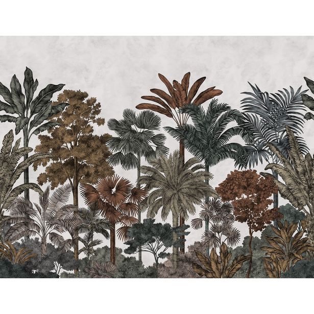 Kuvatapetti Rebel Walls Tropical Bellewood, non-woven, mittatilaus