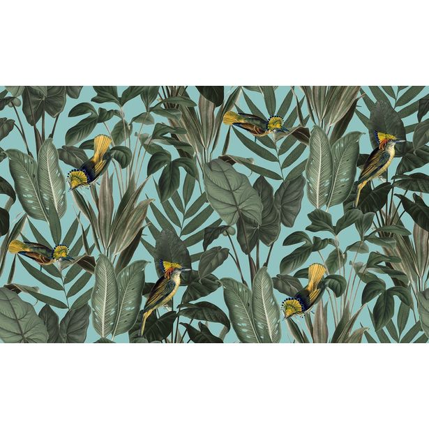 Kuvatapetti Rebel Walls Yellow Bird, non-woven, mittatilaus
