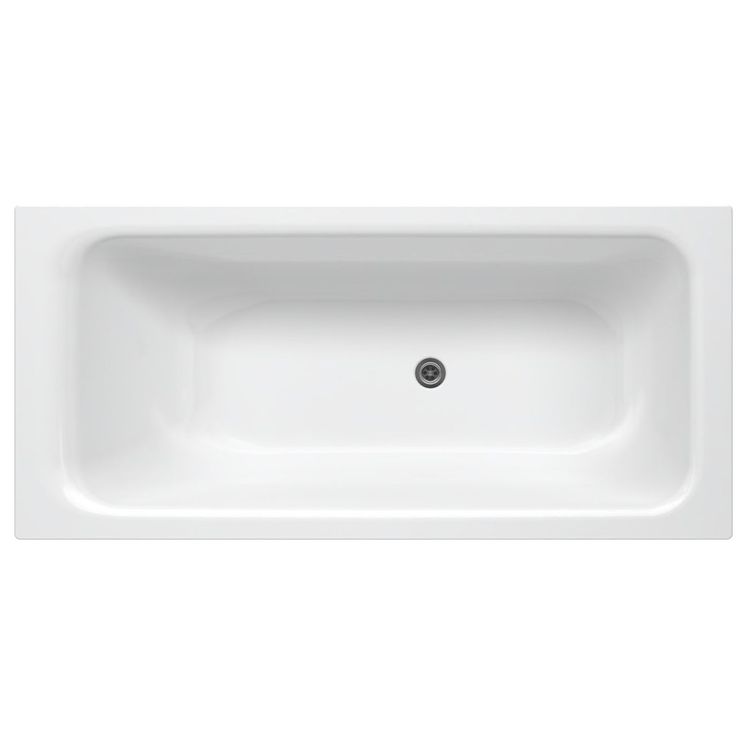 Kylpyamme Gustavsberg, 1500 x 700 mm, ilman kehikkoa, glazeplus-pinta, valkoinen