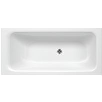Kylpyamme Gustavsberg, 1500 x 700 mm, ilman kehikkoa, liukuestekäsittely, valkoinen