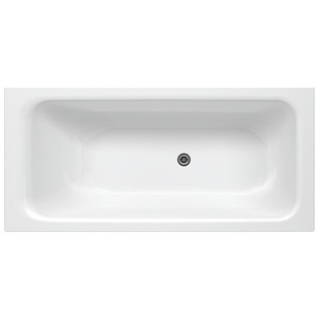 Kylpyamme Gustavsberg, 1500 x 700 mm, ilman kehikkoa, liukuestekäsittely, valkoinen