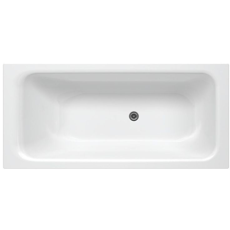 Kylpyamme Gustavsberg, 1500 x 700 mm, ilman kehikkoa, liukuestekäsittely, valkoinen