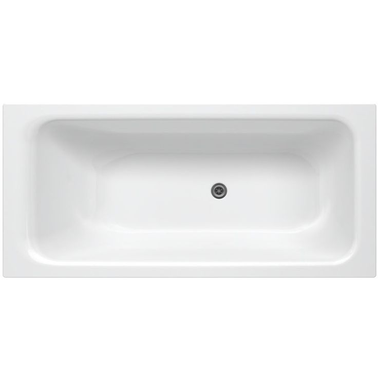 Kylpyamme Gustavsberg, 1500 x 700 mm, ilman kehikkoa, vakiopinta, valkoinen
