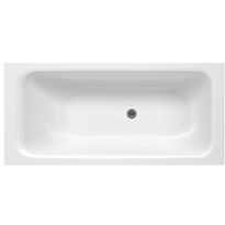 Kylpyamme Gustavsberg, 1500 x 700 mm, ilman kehikkoa, vakiopinta, aukot kahdelle kädensijalle, valkoinen