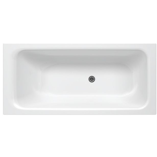 Kylpyamme Gustavsberg, 1500 x 700 mm, ilman kehikkoa, vakiopinta, aukot kahdelle kädensijalle, valkoinen