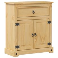 Kylpyhuoneen kaappi Corona 70x33x80 cm täysi mänty (13404)