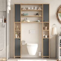 Kylpyhuoneen kalusteryhmä Linento Furniture LO1, eri värejä