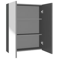 Kylpyhuoneen LED-Peilikaappi, 60x15x75cm, MDF, eri värejä (06099)