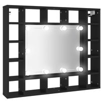 Peilikaappi LED-valoilla, 91x15x76,5 cm, eri värejä (15392)