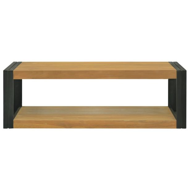 Kylpyhuoneen Seinäkaappi 110x45x35cm täysi tiikki (38232)