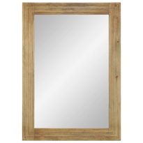Kylpyhuonepeili Ruskea 50x70x3 cm Massiivipuu Mango (17751)