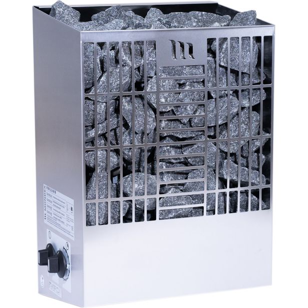 Sähkökiuas Mondex Kymi M, 8kW, 7-12m³, kiinteä ohjaus