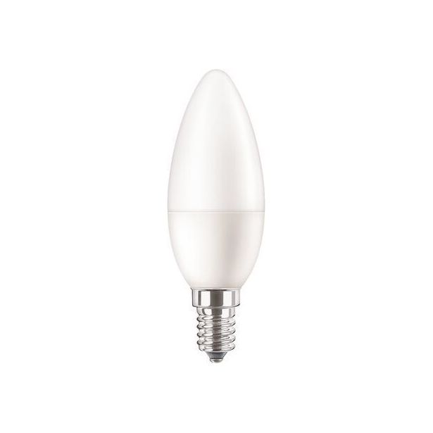LED-kynttilälamppu Philips CorePro ND5-40W E14 827 FR 470lm