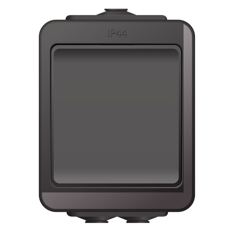 6/1-kytkin Norwesco Aquabest, 10A, 250V, IP44, pinta-asennus, eri värejä